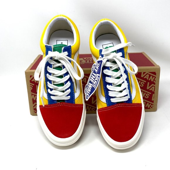 VANS Women Size 7 Old Skool 36 DX Anaheim Canvas Multi Low Size 7 VN0A54F34SB - Picture 3 of 11